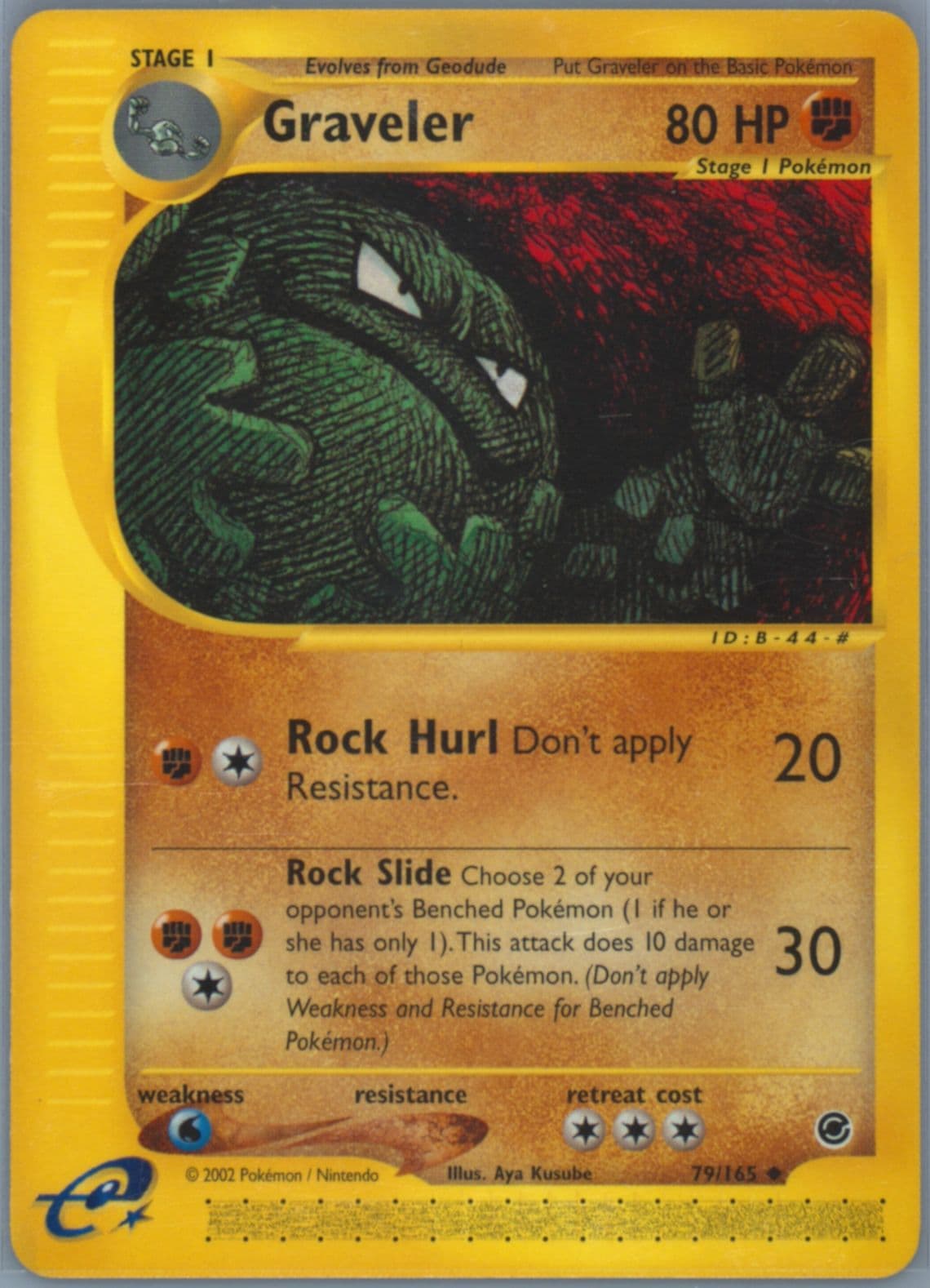 Graveler (79) 2002 Pokemon Expedition