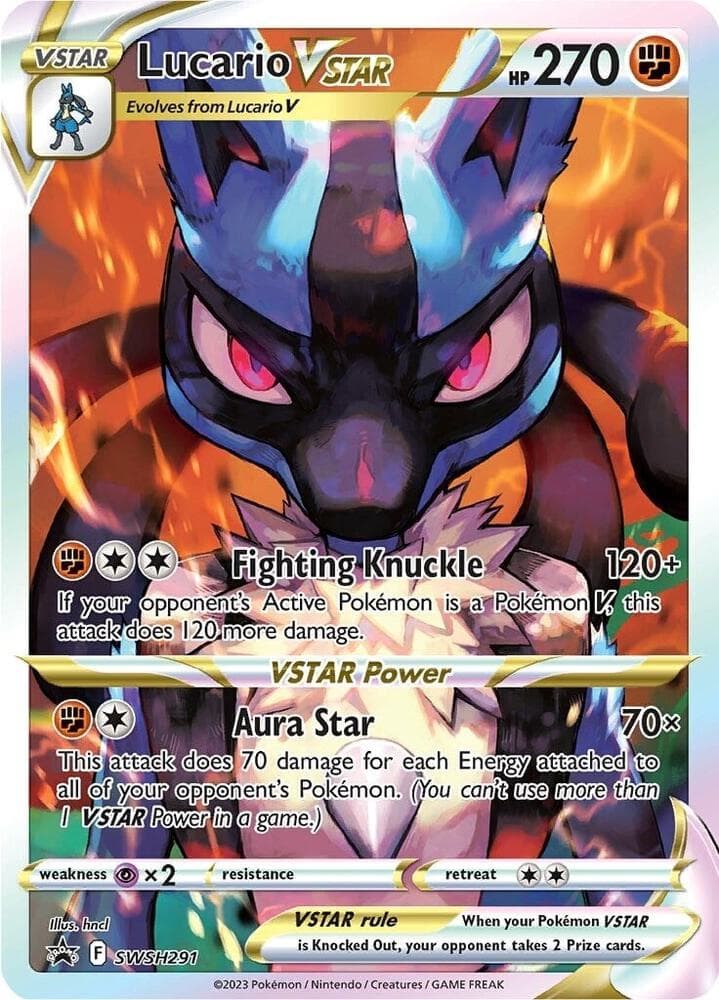 SWSH: Sword & Shield Promo Cards Lucario VSTAR SWSH291