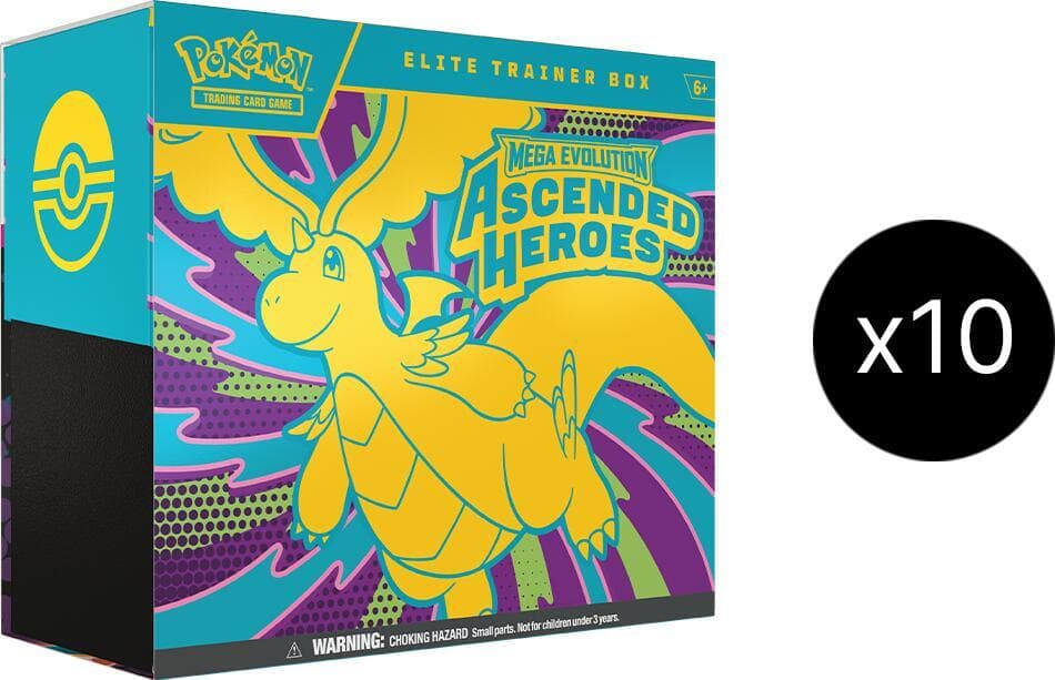 Ascended Heroes Elite Trainer Box Case - ME: Ascended Heroes